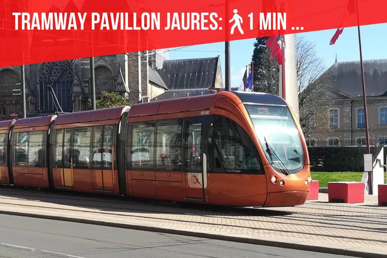 ルマンTramway 9 Jaures Cosy Proche Gareアパートメント エクステリア 写真